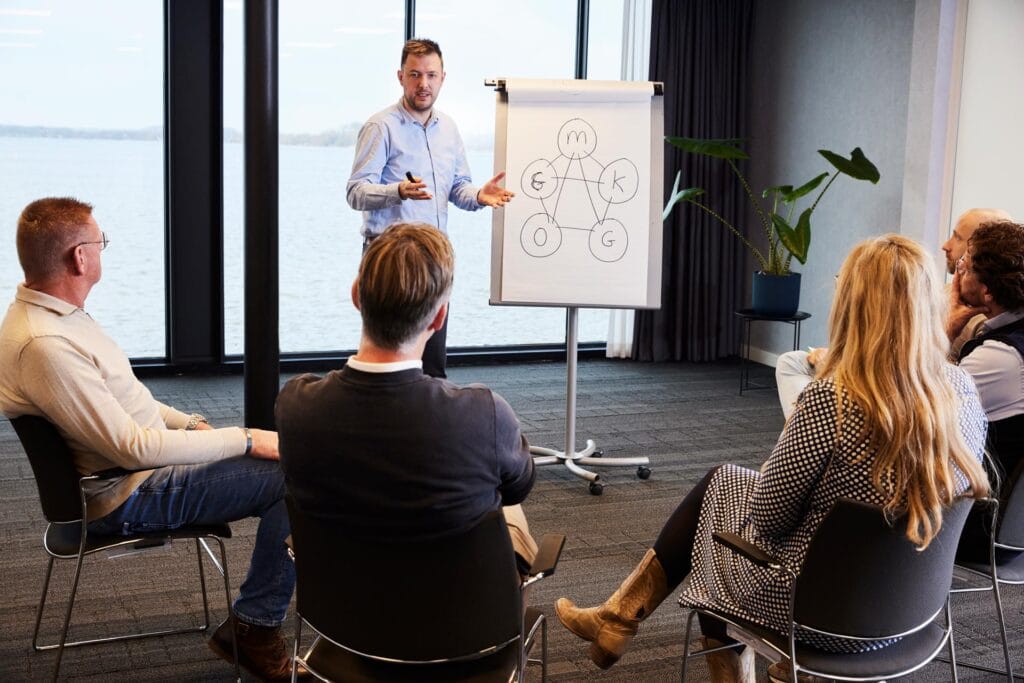 Mediators in opleiding tijdens de MfN erkende basisopleiding tot mediator van Conflictbemiddeling Nederland