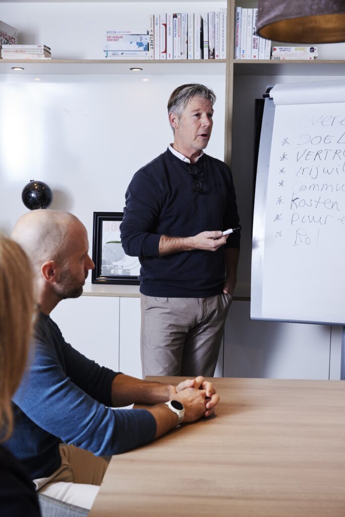 Mediators aan het woord tijdens een cursus van Conflictbemiddeling Nederland
